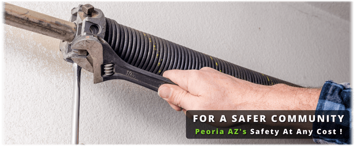 Broken Garage Door Spring Repair Peoria AZ